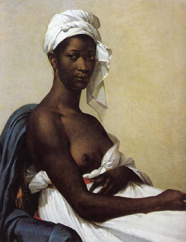 Marie-Guillemine Benoist Portrait of a Black woman Norge oil painting art